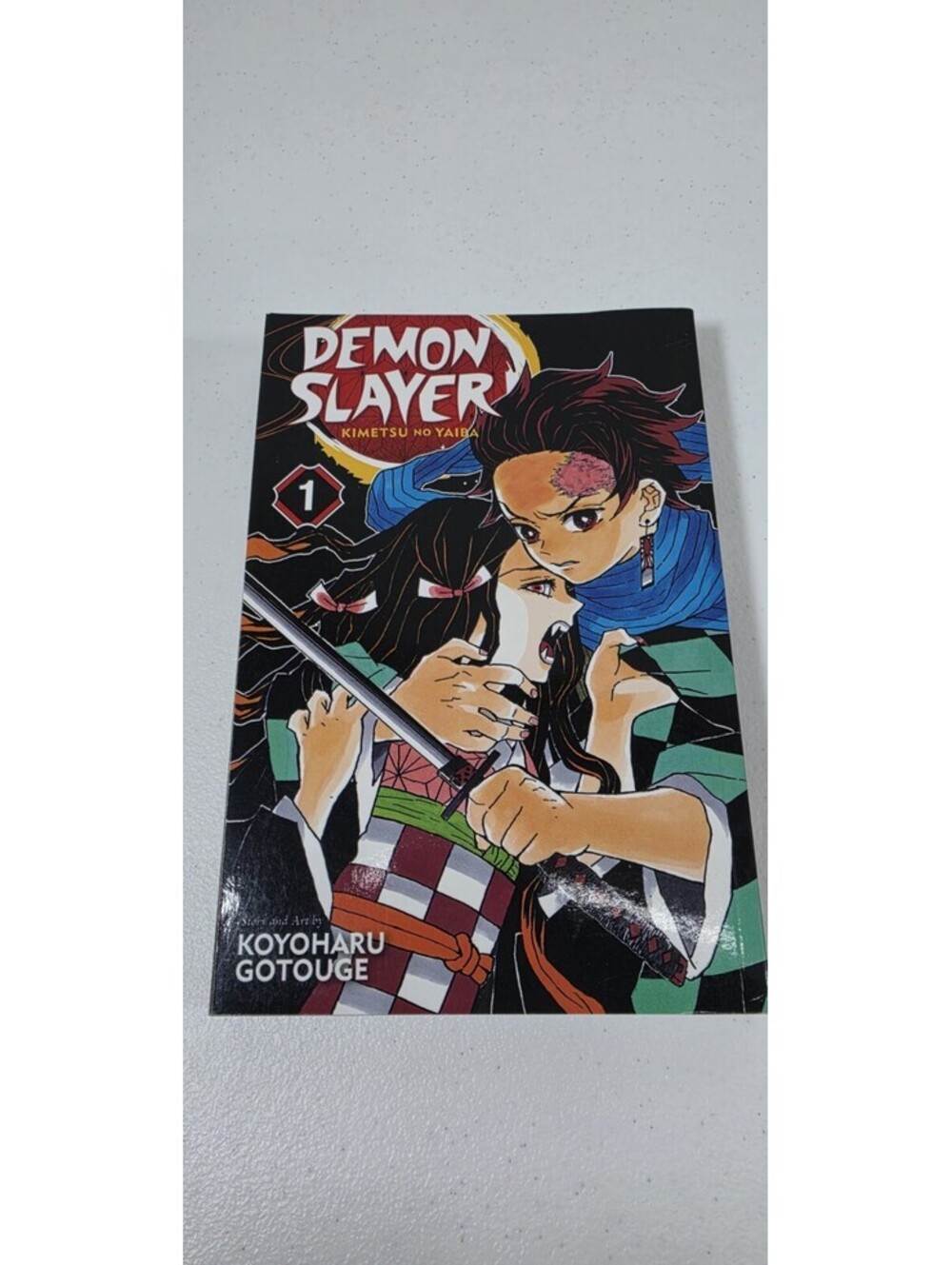 Demon Slayer: Kimetsu No Yaiba Volume 1 Koyoharu Gotouge Viz Manga Pb Shonen